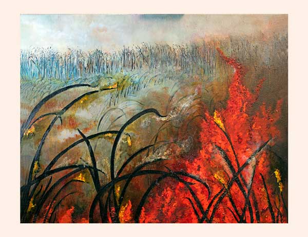 Art Kelly McLeod Marsh Fire