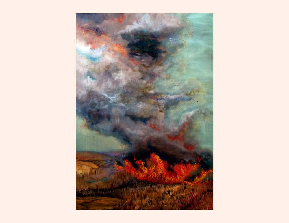 Art Kelly McLeod Prairie Fires