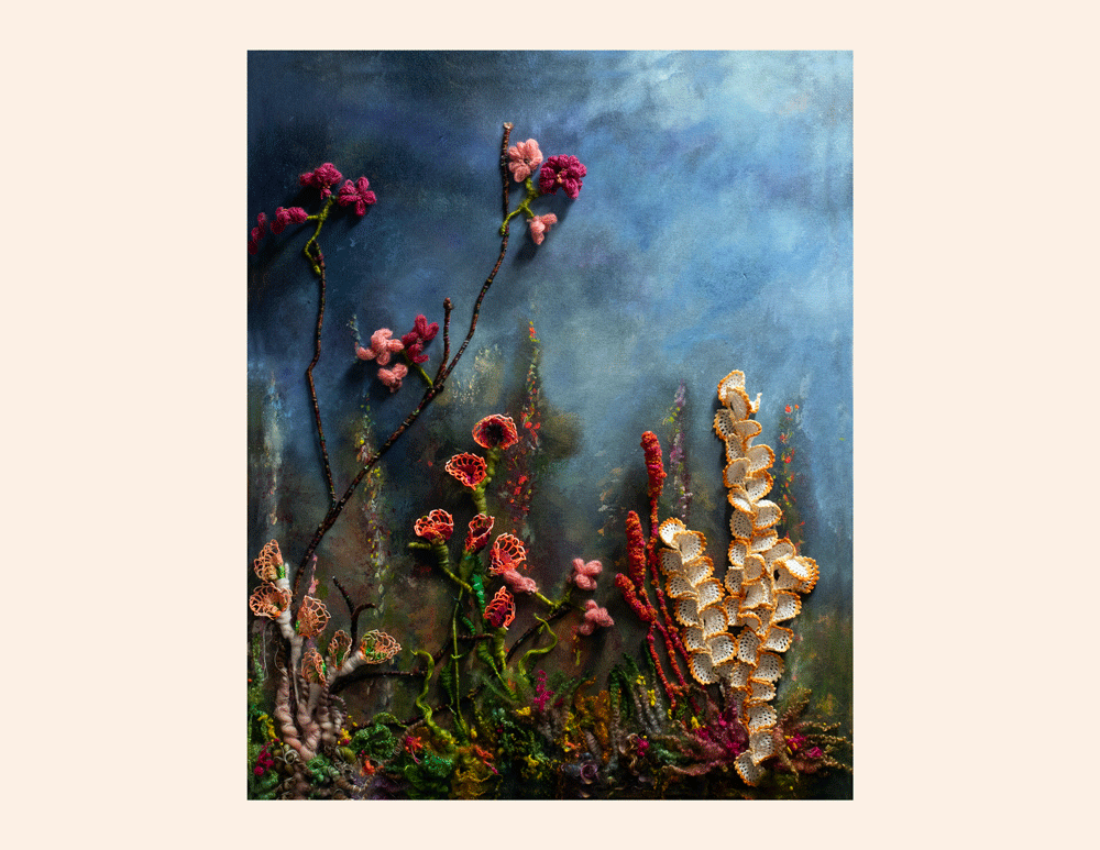 Art Kelly McLeod Dusk In Thhe Garden