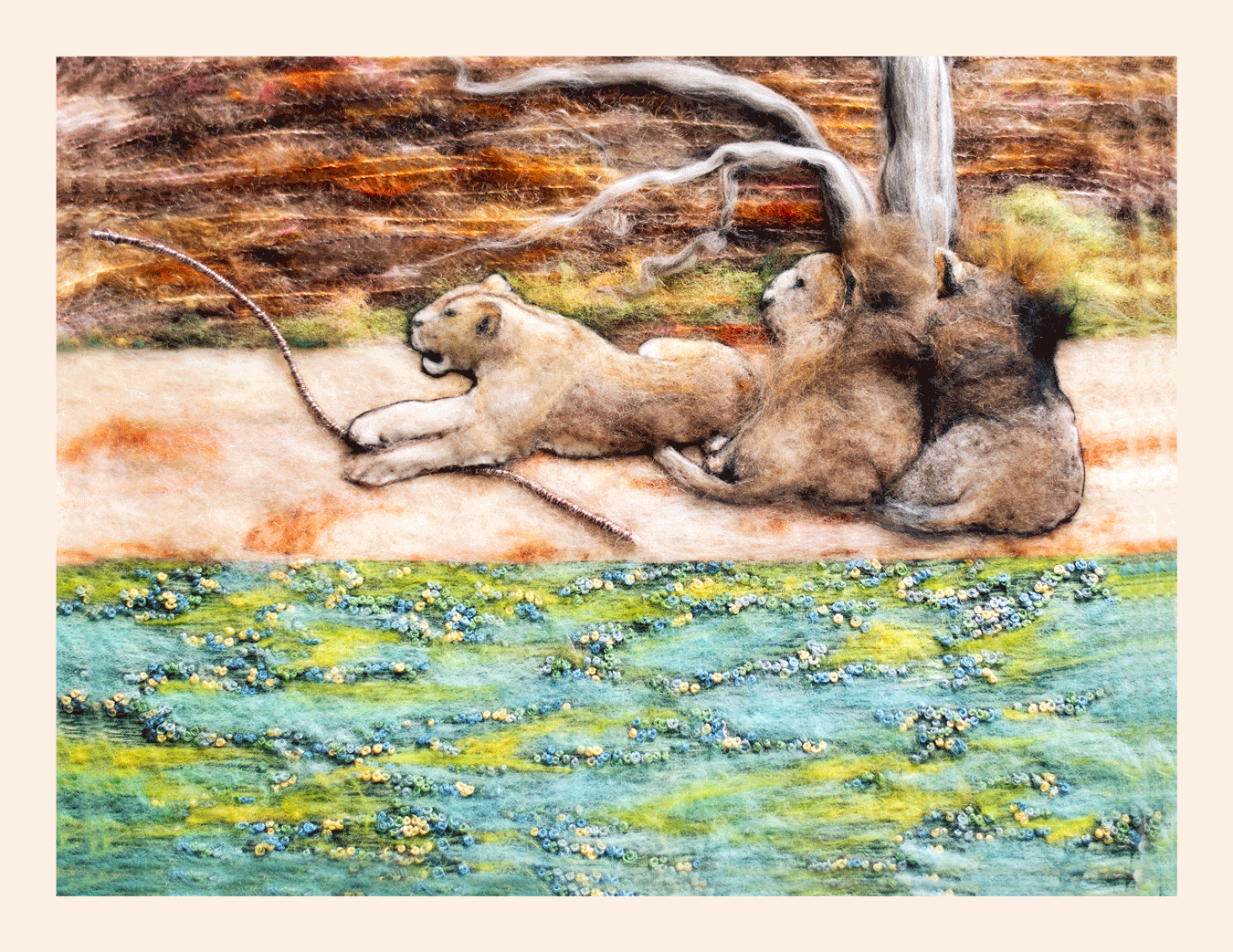 Art Kelly McLeod felt Pride Of Solio